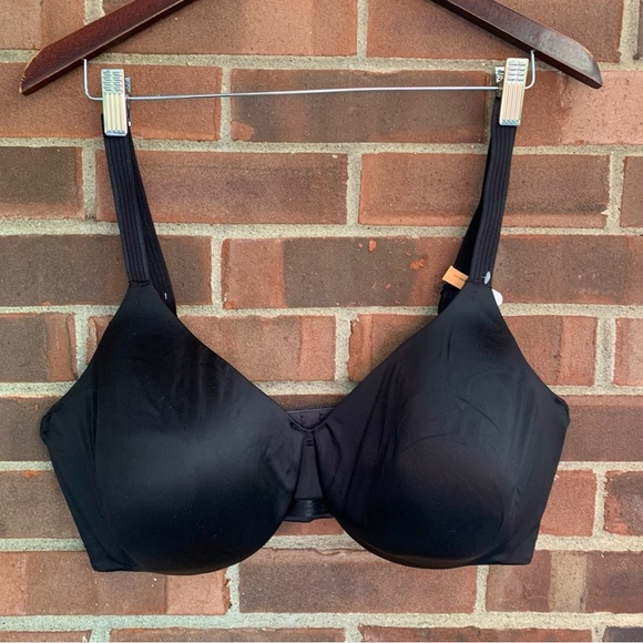 Bali Women's All Around Smoothing Underwire Bra Black Size 42DD NEW - Picture 1 of 10
